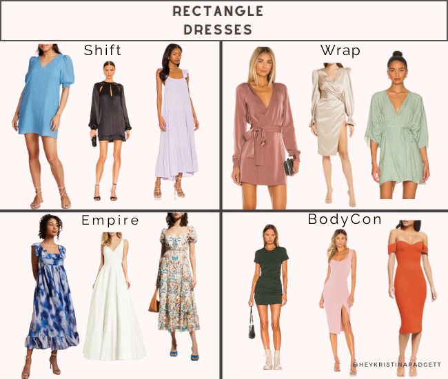 rectangle dresses