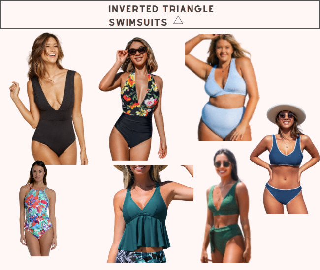 inverted triangle swim