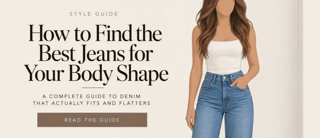 How to find the best jeans for your body shape guide