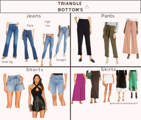 Styling Basic’s: The Triangle Shape – Hey Kristina Padgett